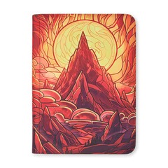 ARCANE FORTRESS: STAINED GLASS: BURNING MOUNTAIN 9-POCKET BINDER